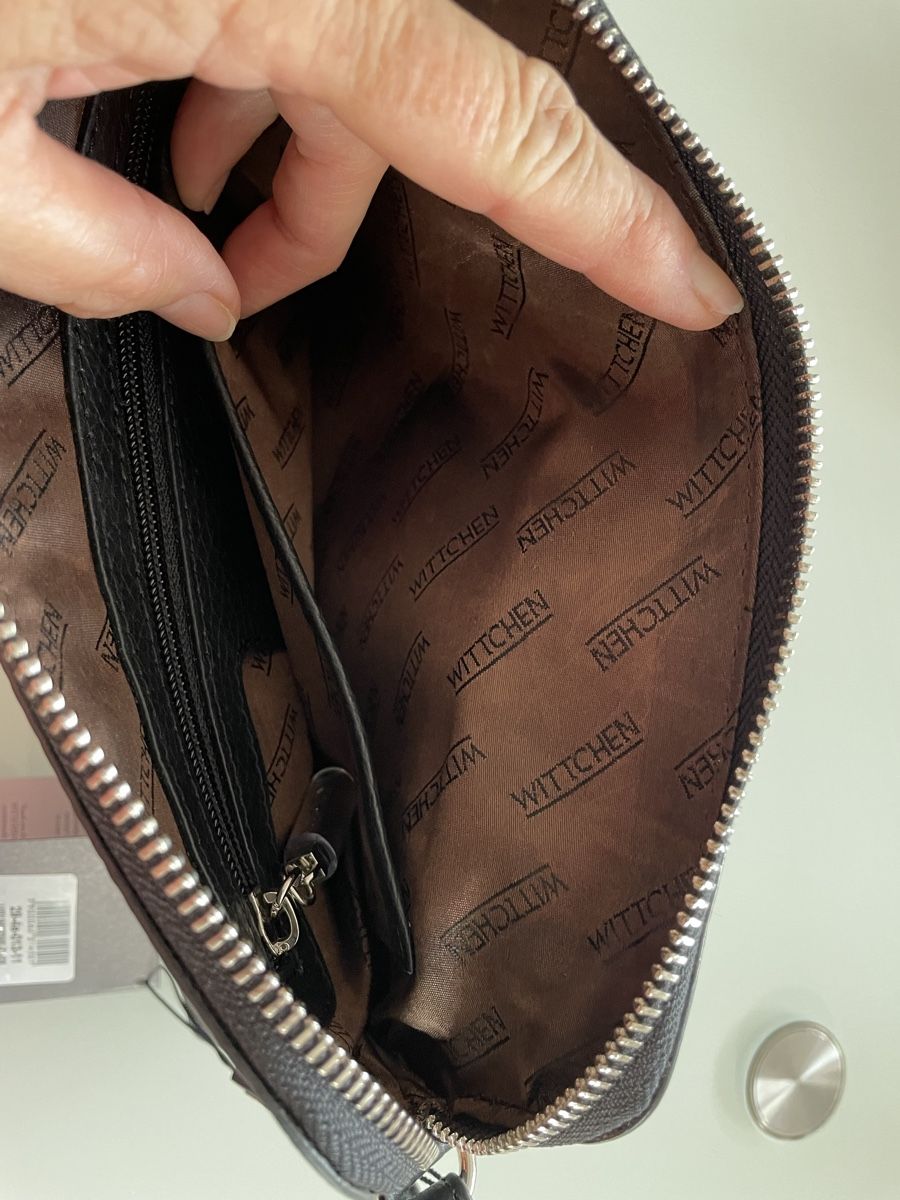 Taschen: Schwarze Ledertasche, Wittchen 26 x 19 cm – Neu und originalverpackt aus Ebikon von elischka 8