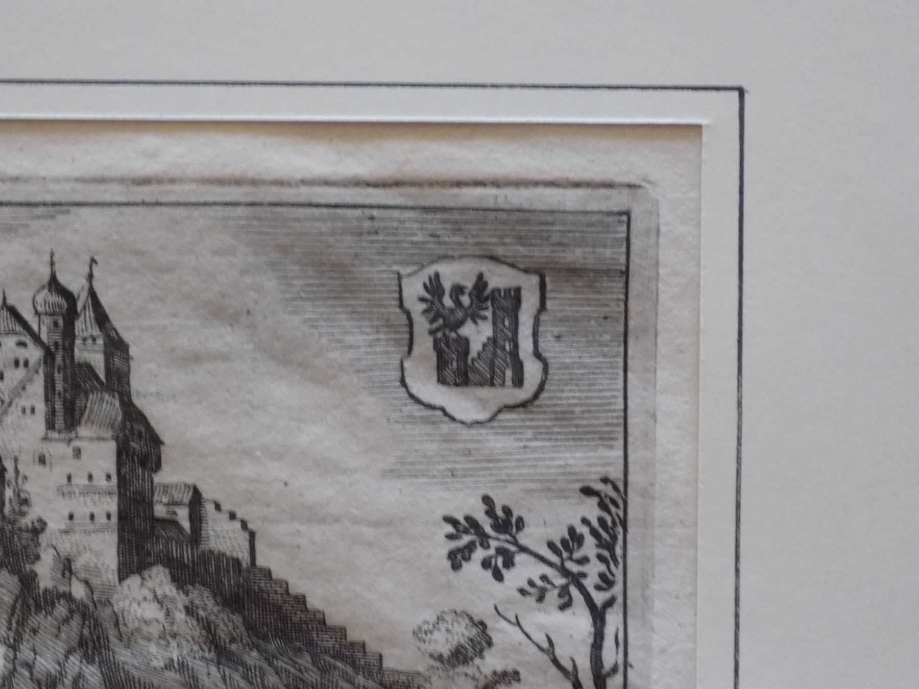 Incisioni: Aarburg Kupferstich Merian – Usato da Risch venduto da Antikfee 3