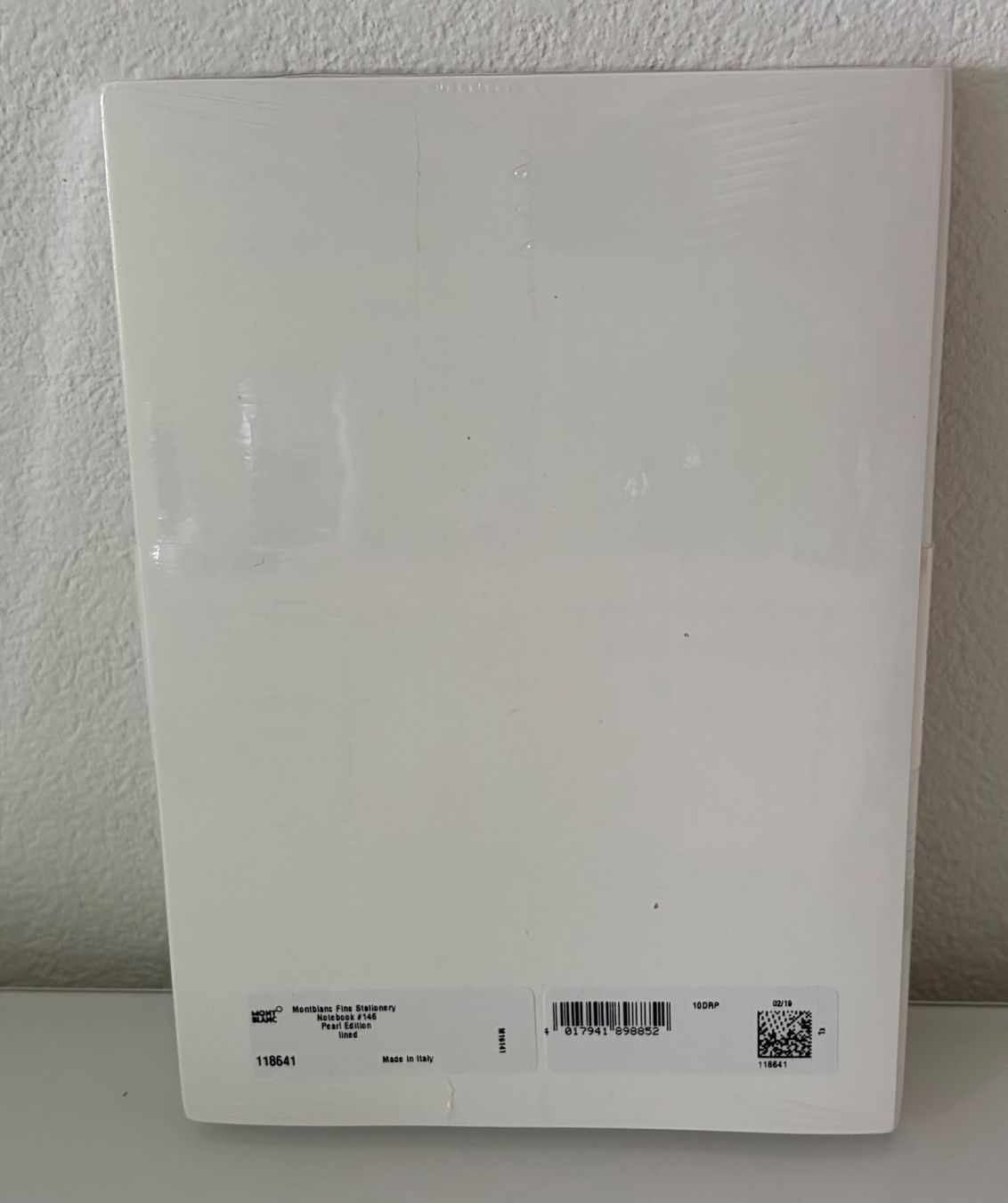 Montblanc Schreibblöcke: Montblanc Notebook #146 - Pearl Edition – Neu und originalverpackt aus Benken ZH von Teessino 1
