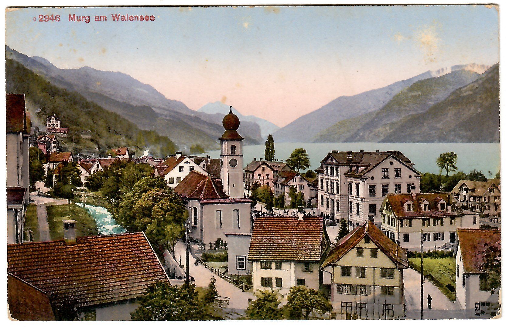 Cartes postales: Ansichtskarte  Murg  am Walensee – D'occasion à Kerns par etma3