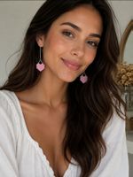 💗Boucles d’oreilles ❤️ Cœur de Tendresse