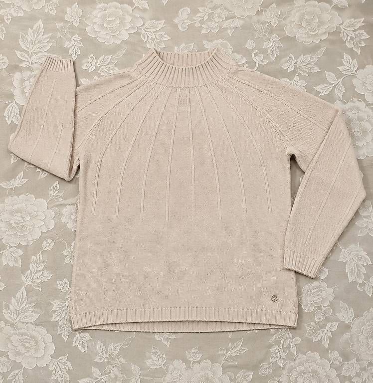 Maglioni & Felpe: Damen Pullover M, Beige/Creme  Bonita – Usato da Schaffhausen venduto da Tutti_007