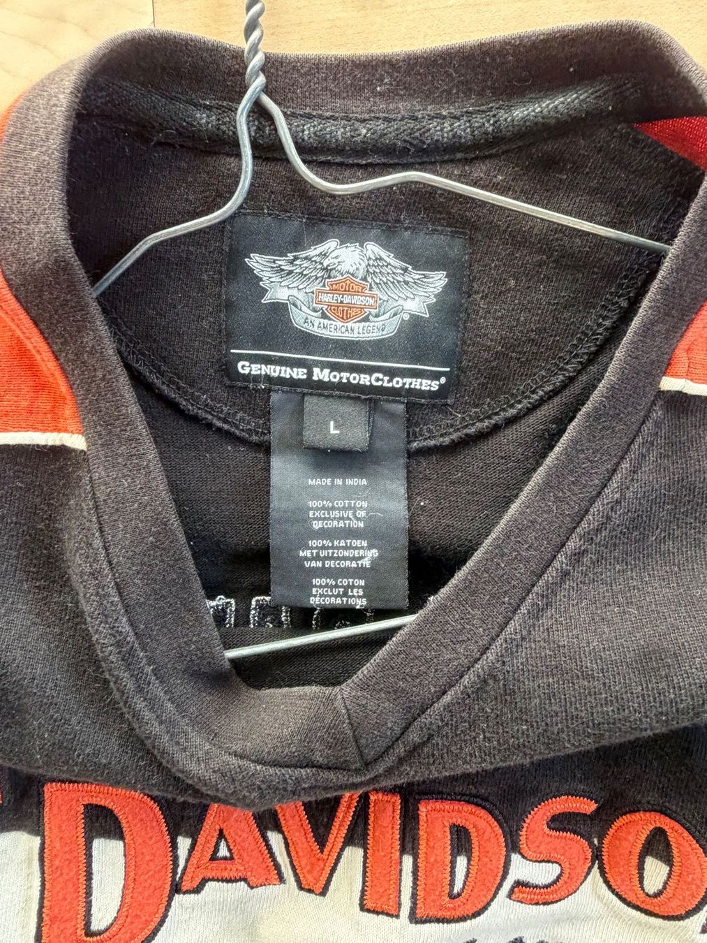 Maglioni & Felpe: Harley-Davidson Pullover Herren L schwarz orange – Usato da Oberriet SG venduto da wus_7mxw 3