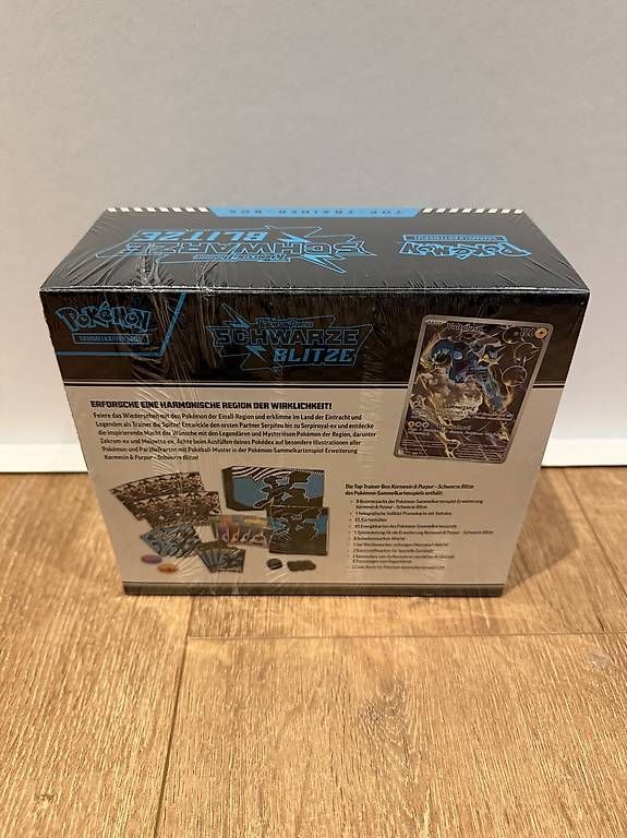 Pokémon Carte collezionabili: Pokémon Schwarze Blitze Top Trainer Box DE – Nuovo e nell'imballaggio originale da Hellbühl venduto da Remunchi 3