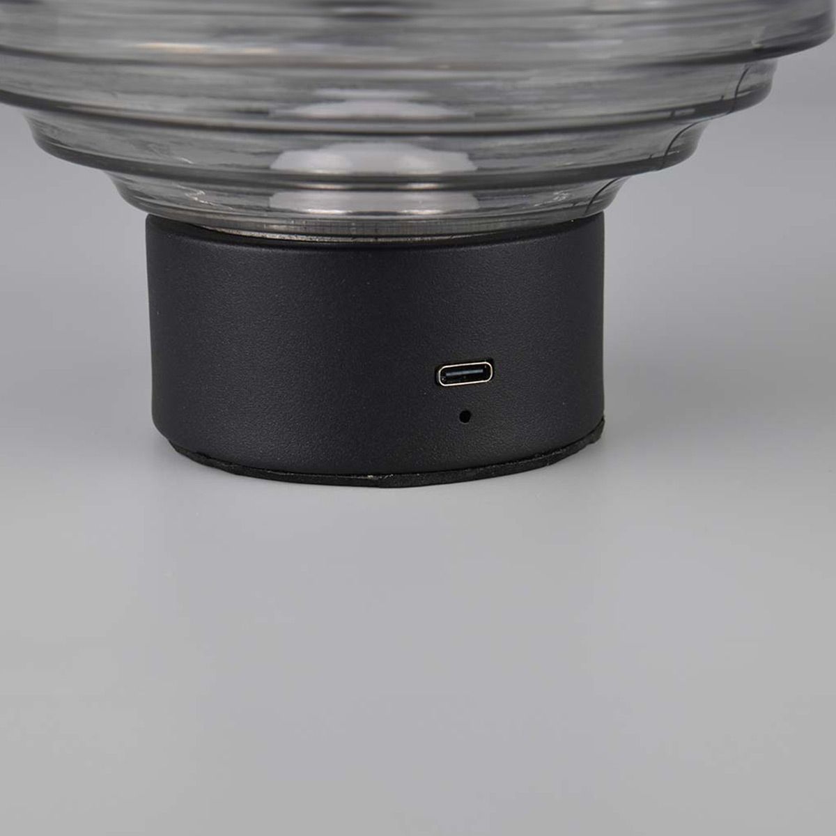 Lampade: LED Tischleuchte, Rauchfarbe, 14 cm Höhe – Nuovo (secondo la descrizione) da Kreuzlingen venduto da Smart-Light 5