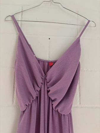 Kleid lila Grösse M Maxikleid