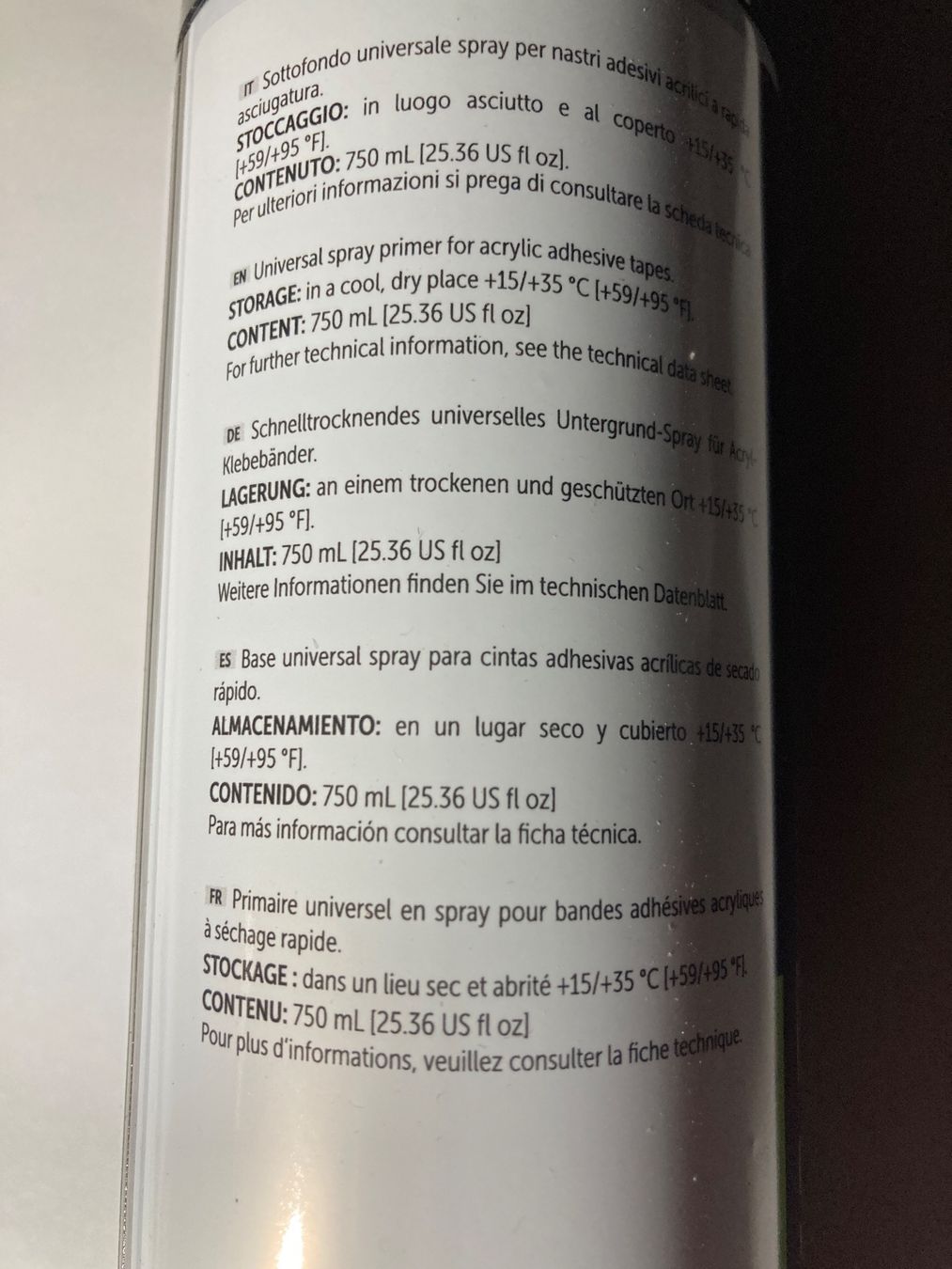 Colori: Primaire en spray Rothoblaas - 750ml – Nuovo e nell'imballaggio originale da Villaz-St-Pierre venduto da Matierart 1