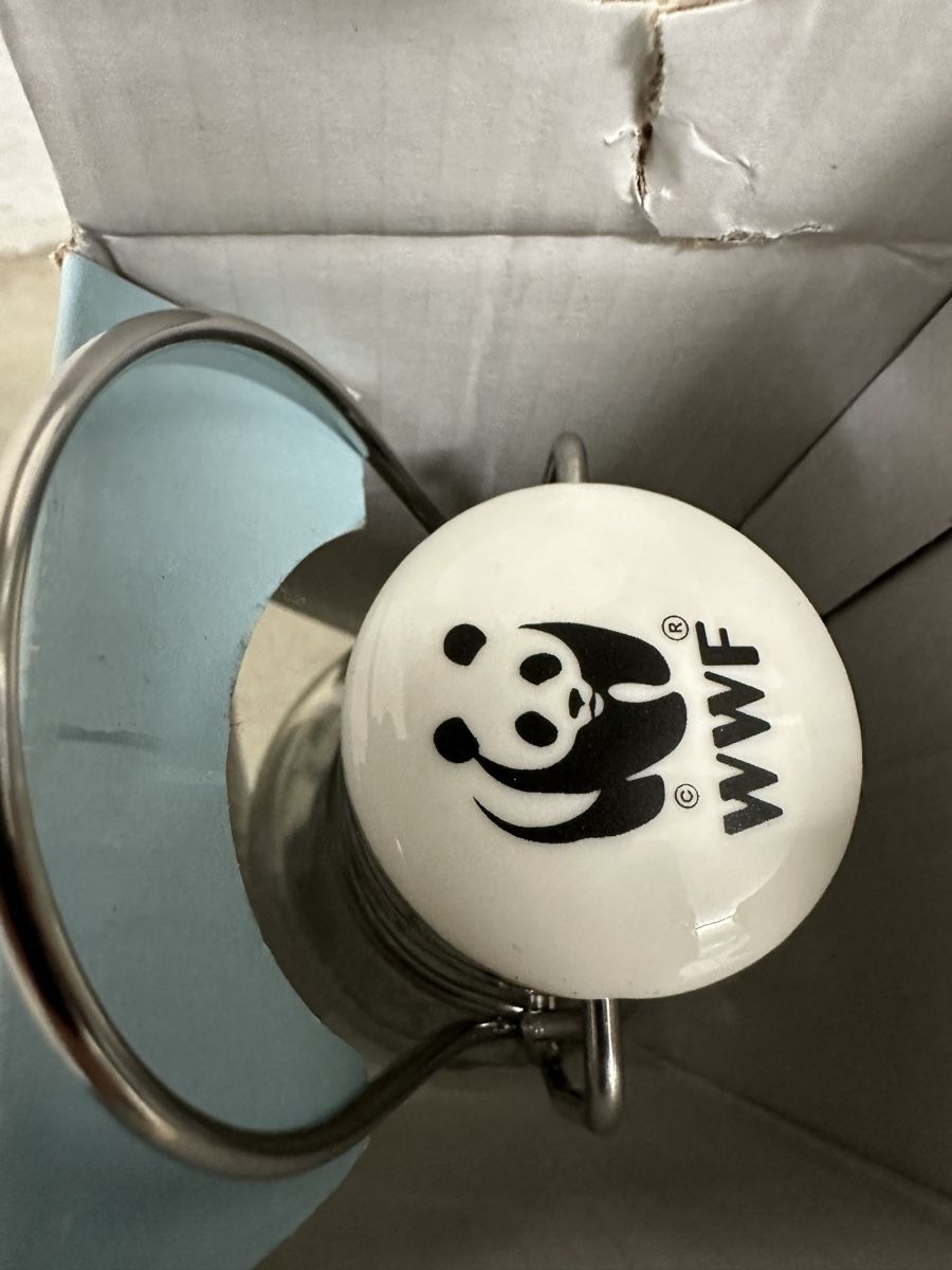 WWF Bicchieri, Caraffe & Bottiglie: WWF Glasflasche mit Bügelverschluss – Usato da Zürich venduto da brate1986 2