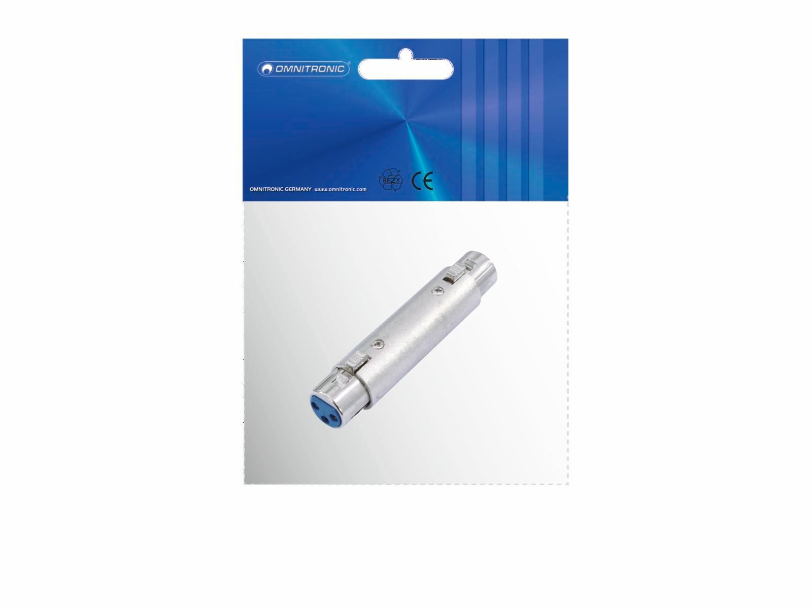 Unità & Adattatore: OMNITRONIC Adapter 3pol XLR(F)/3pol ... – Nuovo e nell'imballaggio originale da Däniken SO venduto da Profog1 1