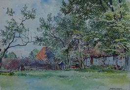 Möritz, Karl (1896-1963), wunderschönes Aquarell