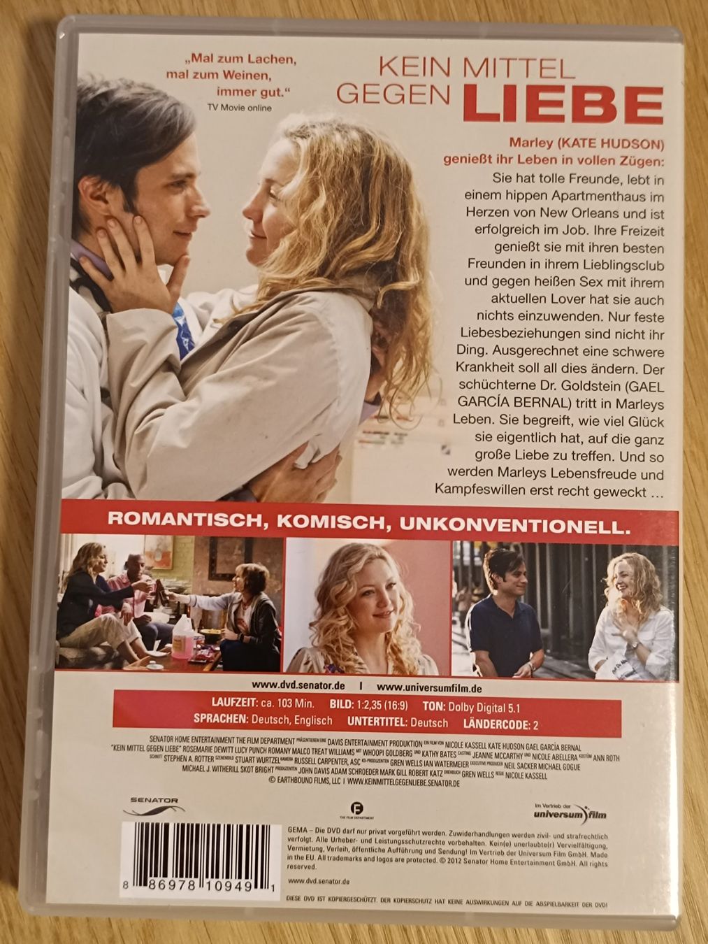 Tutti i DVDs: DVD - Kein Mittel gegen Liebe – Usato da Ibach venduto da Rhv 1