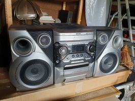 Philips FWM352 minisystem Stereoanlage mit 3CD-Karussell 