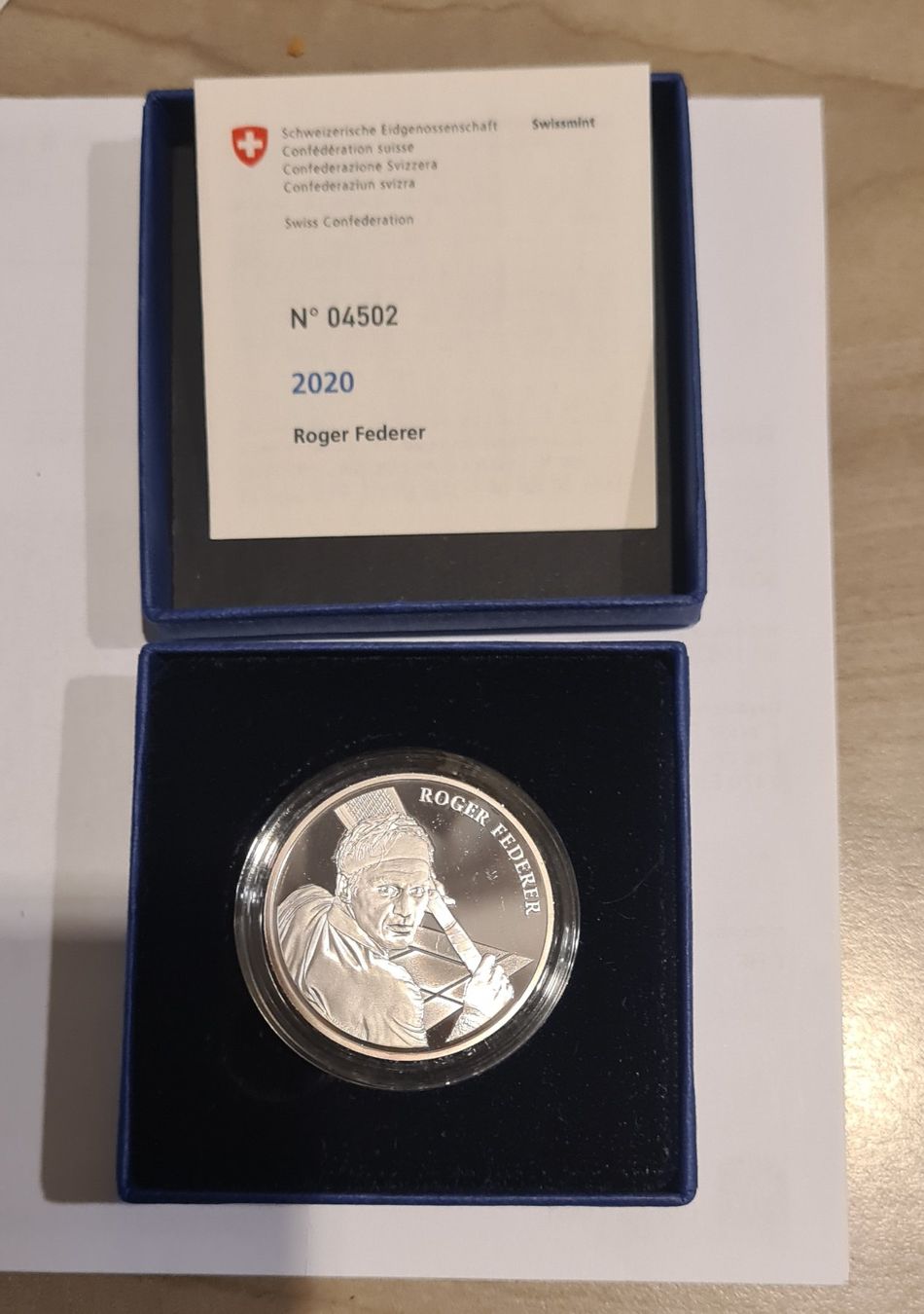 Tutti le monete: Federer monnaie – Nuovo e nell'imballaggio originale da Estavayer-Le-Lac venduto da limo-nade 1