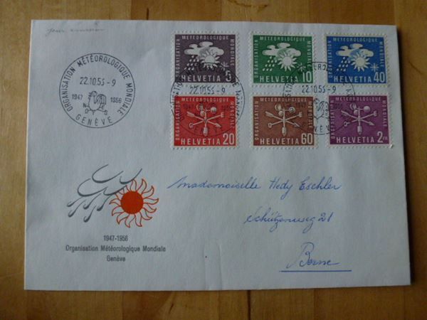 Tutti i francobolli: Lot ++ FDC 1955 und 2x FDC 1956 – Usato da Walkringen venduto da Casablanca777 2