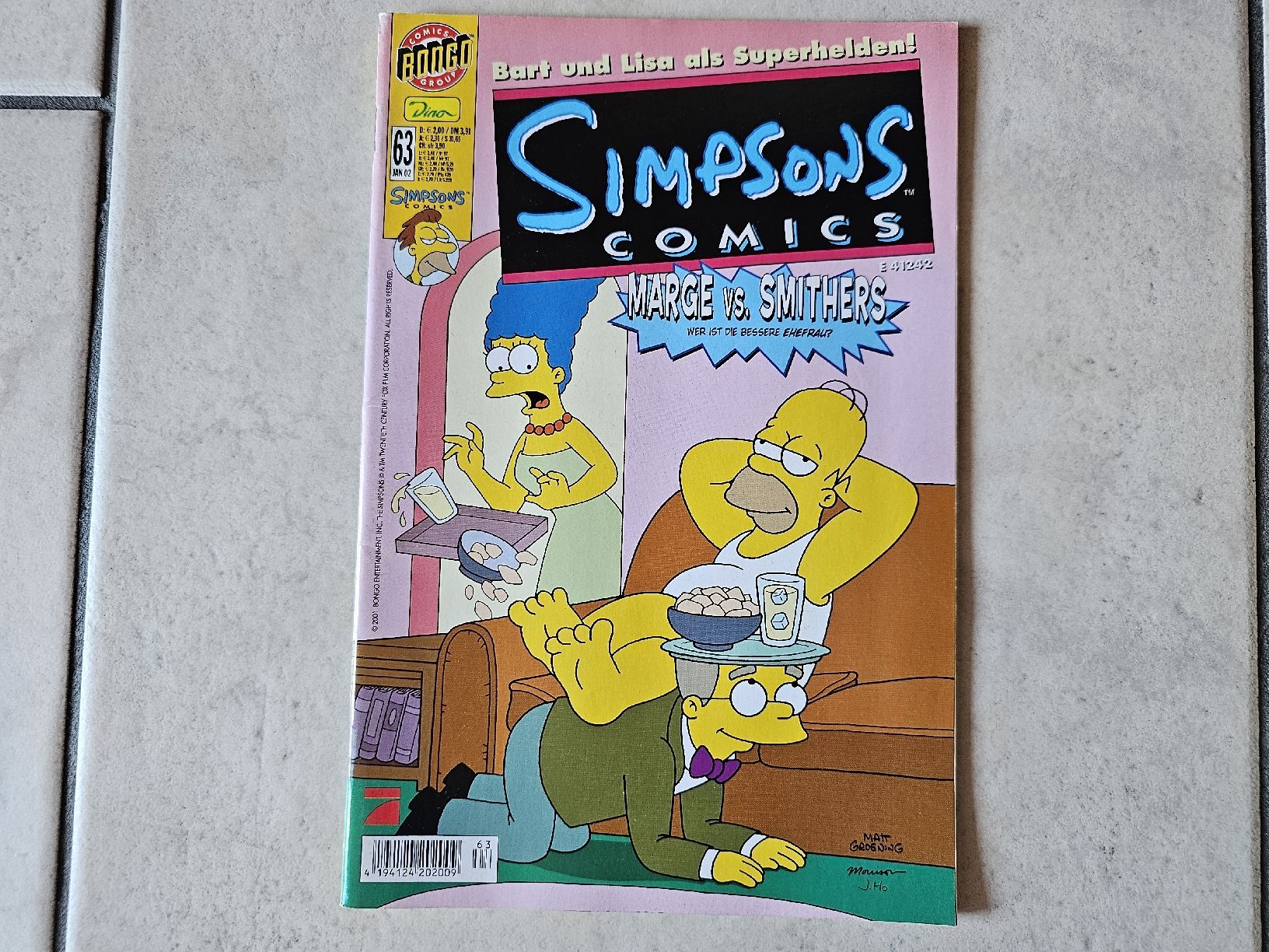 Comics: Simpsons Comic  -  Heft #63 – Gebraucht aus Schneisingen von backstore24