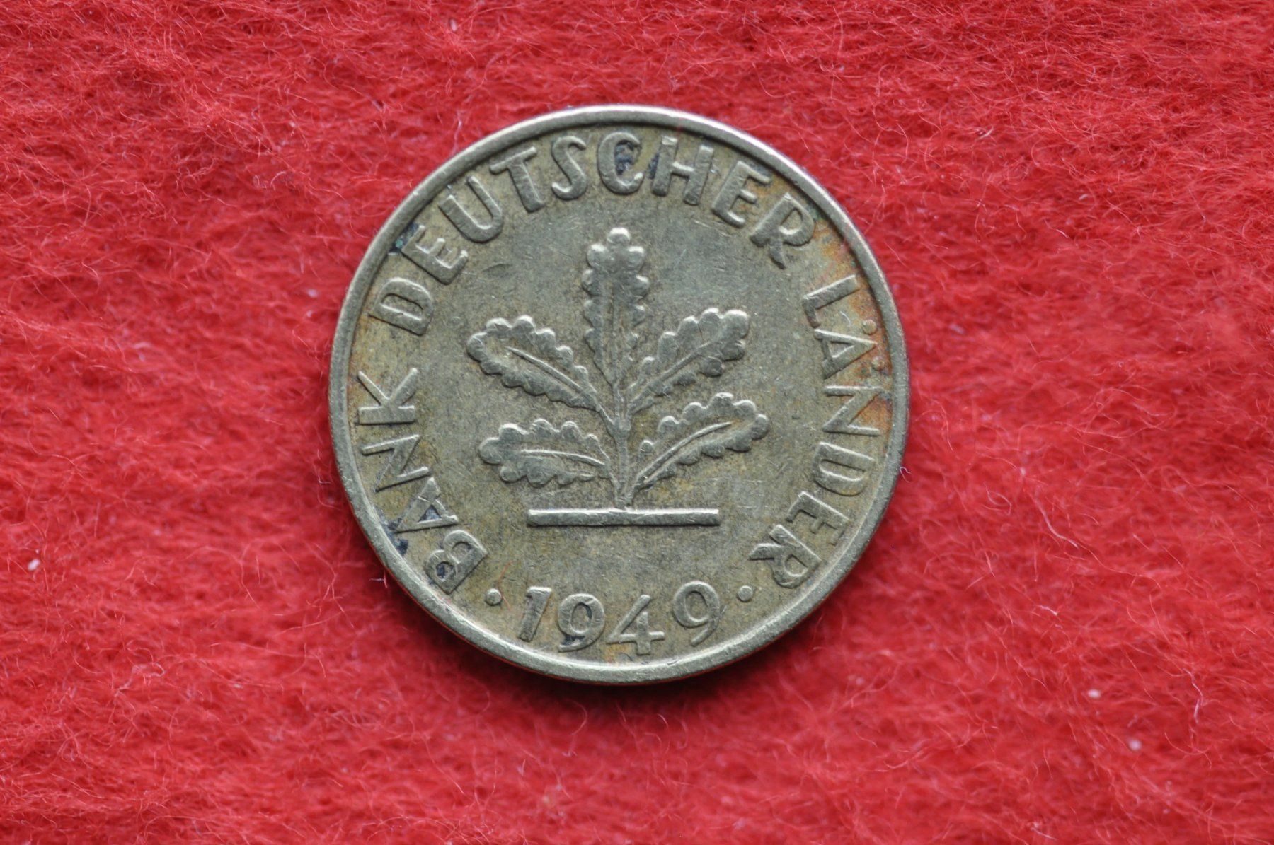 Tutti le monete: währung bundesrep. deutschland 1949 – Usato da Laupen BE venduto da Gufi57