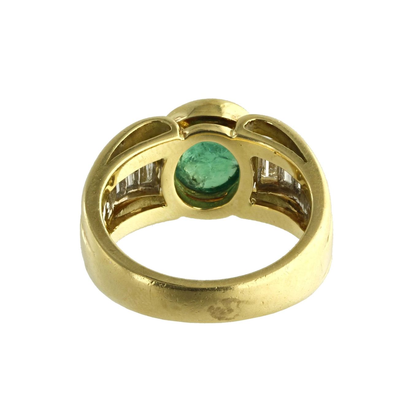 Bucherer Anelli: Smaragd Diamant Ring, Bucherer – Usato da Zürich venduto da Vintage-Jewellery 5