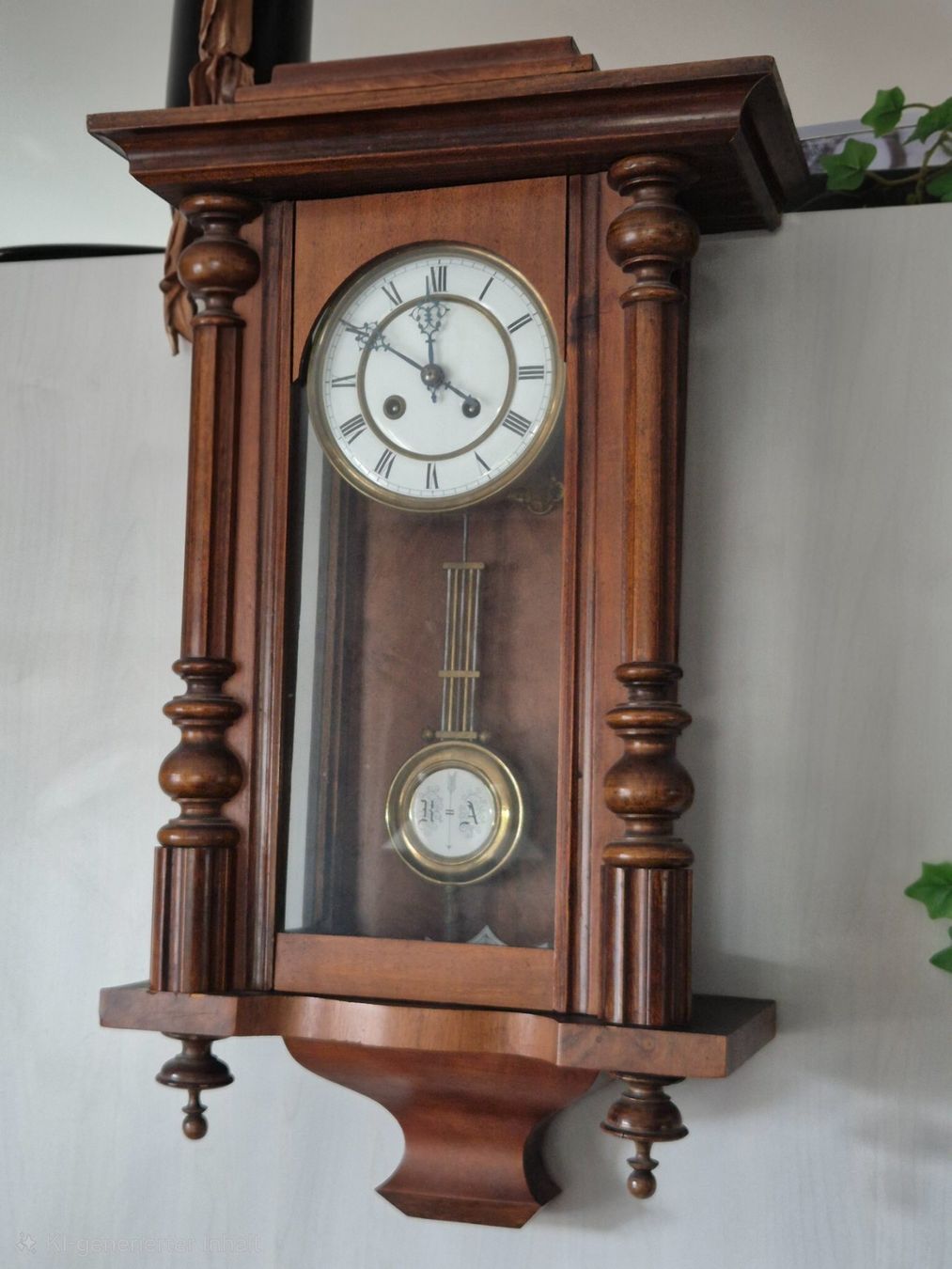 Uhren: Wanduhr Holz mit Pendel – Defekt aus Fraubrunnen von schlafenKuh