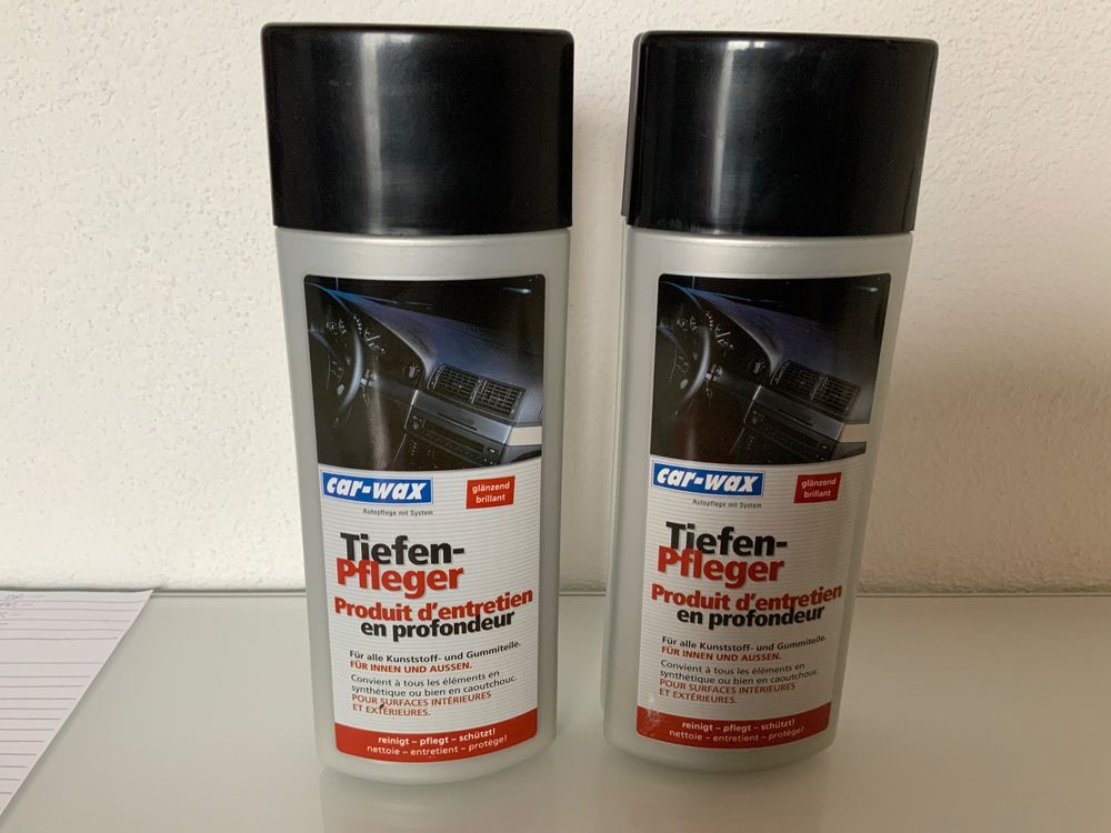 Car-Wax Tiefen-Pfleger für Kunststoff und Gummi | Kaufen auf Ricardo