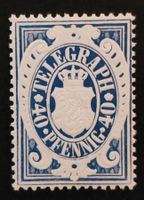 Altdeutschland Bayern - Telegraphenmarke 1876**