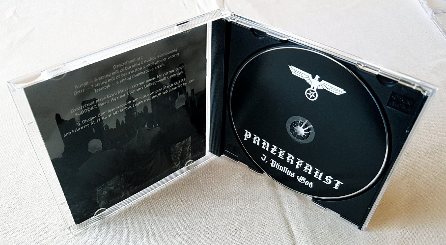 CD: Panzerfaust – I, Phallus God - CD - 2012 - First Press – Usato da Uster venduto da Zardodel 3