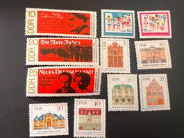 DDR 1968 Lot  1417-19 + 1432-43 **   (3475)
