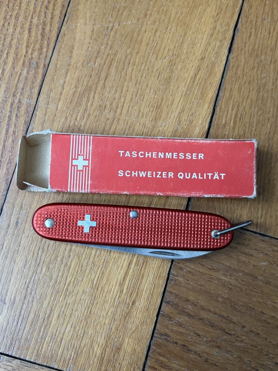 Coltelli tascabile: Oldshool Schweizer Sackmässer  – Nuovo e nell'imballaggio originale da Birsfelden venduto da Bestbuy.ch