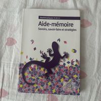 Aides-mémoire Mathématiques 9-10-11S (Suisse romande - PER)