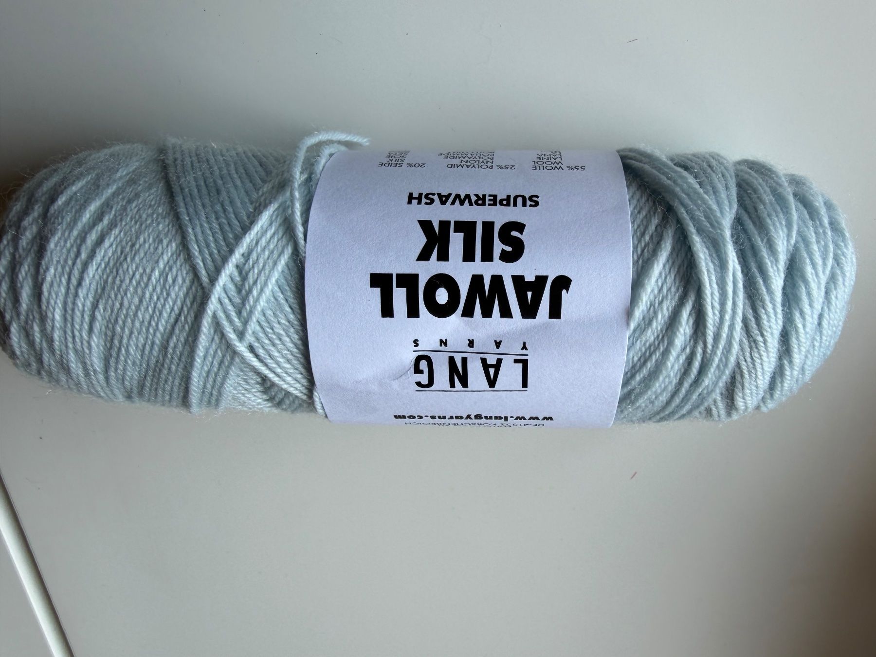 Lang Yarns Wolle: 1 Knäuel Jawoll Silk Langyarns – Neu und originalverpackt aus Büsserach von bor_s88m