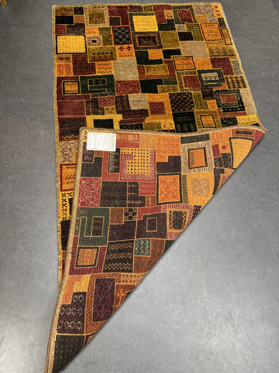 Teppiche: Gabbeh Patchwork-Design, warmer Look – Neu (gemäss Beschreibung) aus Liestal von galerie_nategh 6