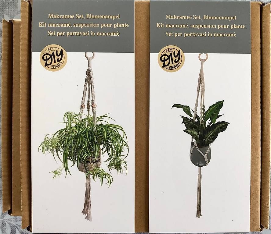 Toutes les décorations: Kits de suspensions en macramé – Neuf avec emballage d'origine à Le Crêt-p-Semsales par staglione69