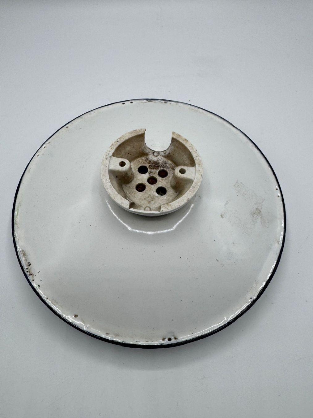 Lampade: Vintage Emaille Lampenschirm Lampe – Usato da Sachseln venduto da BONATI01 3