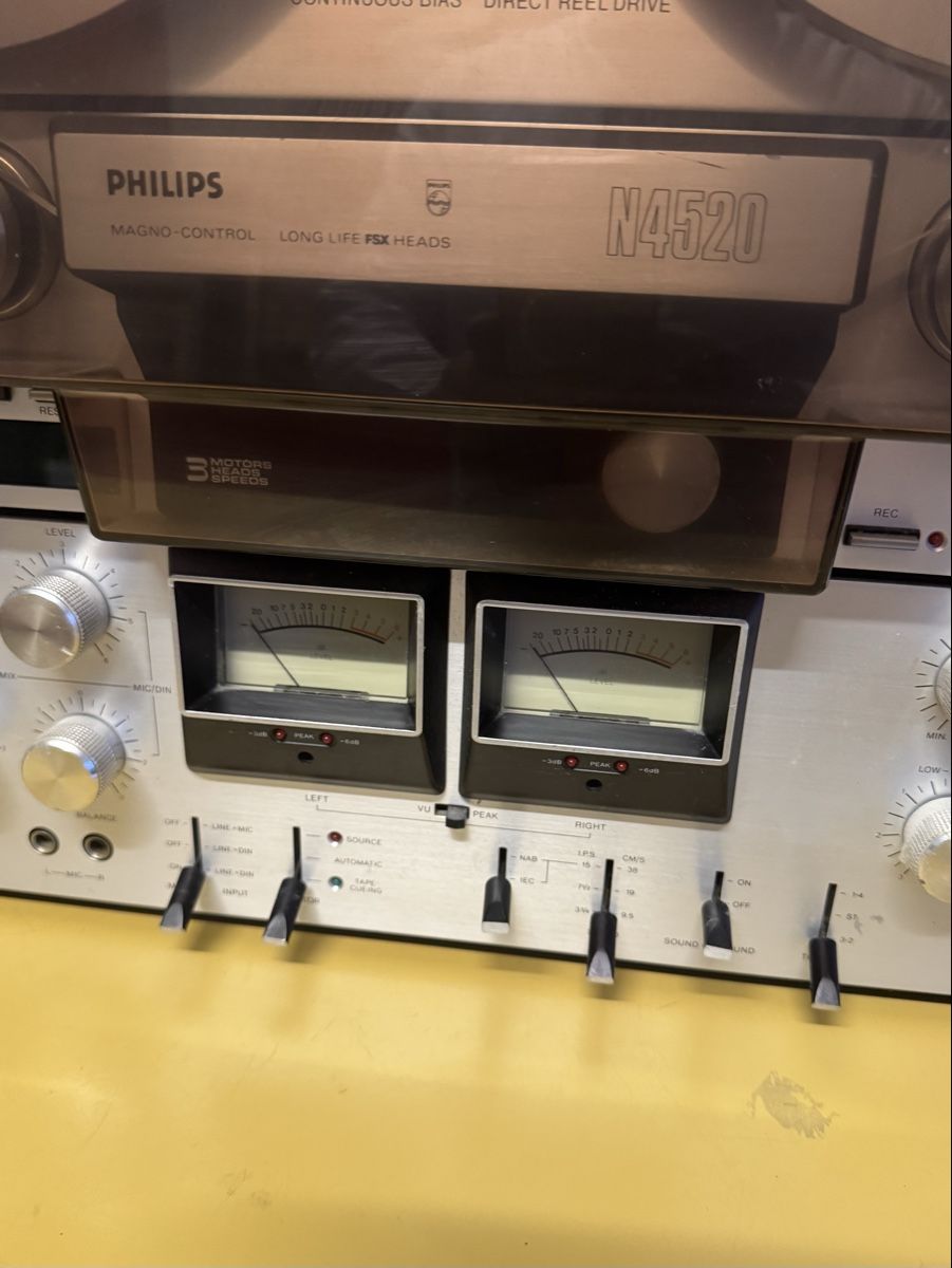 Philips Apparecchi a nastro: Philips N4520 Bandmaschine  – Usato da Schlieren venduto da Freundlich02 5