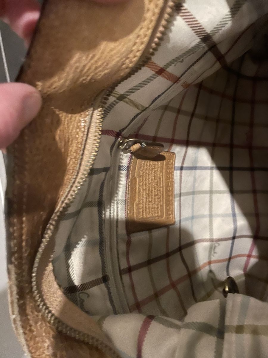 Coach Borse: Braune Vintage Ledertasche von Coach – Difettoso da Stäfa venduto da mes_csq9 4