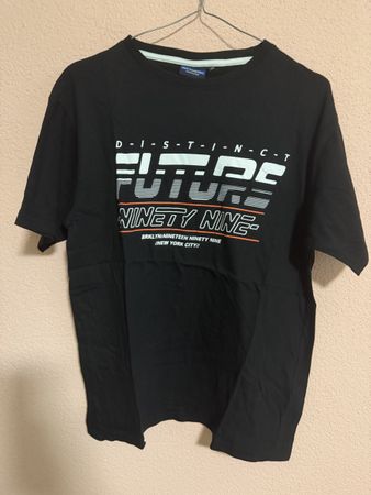 T-shirt nera da uomo, stampa Future, come nuova! Ottima.