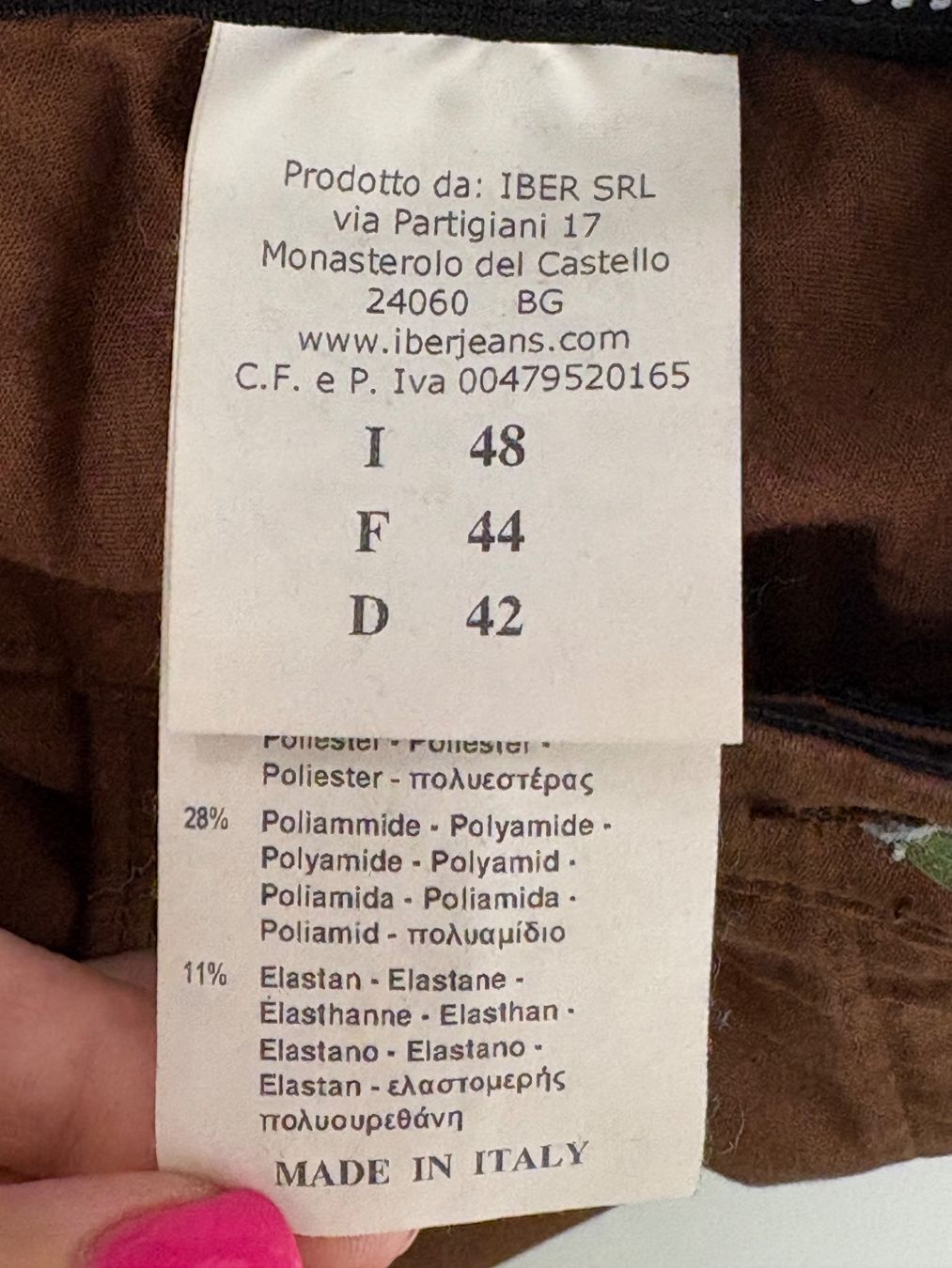 Hosen: Iber schmale Hose Gr. 42 braun – Neu (gemäss Beschreibung) aus Regensdorf von secondchancefashion 2