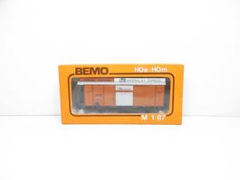 Wagon BEMO HOe/HOm Xk-v 9091 En Boîte – Modèle Réduit Ferroviaire Suisse