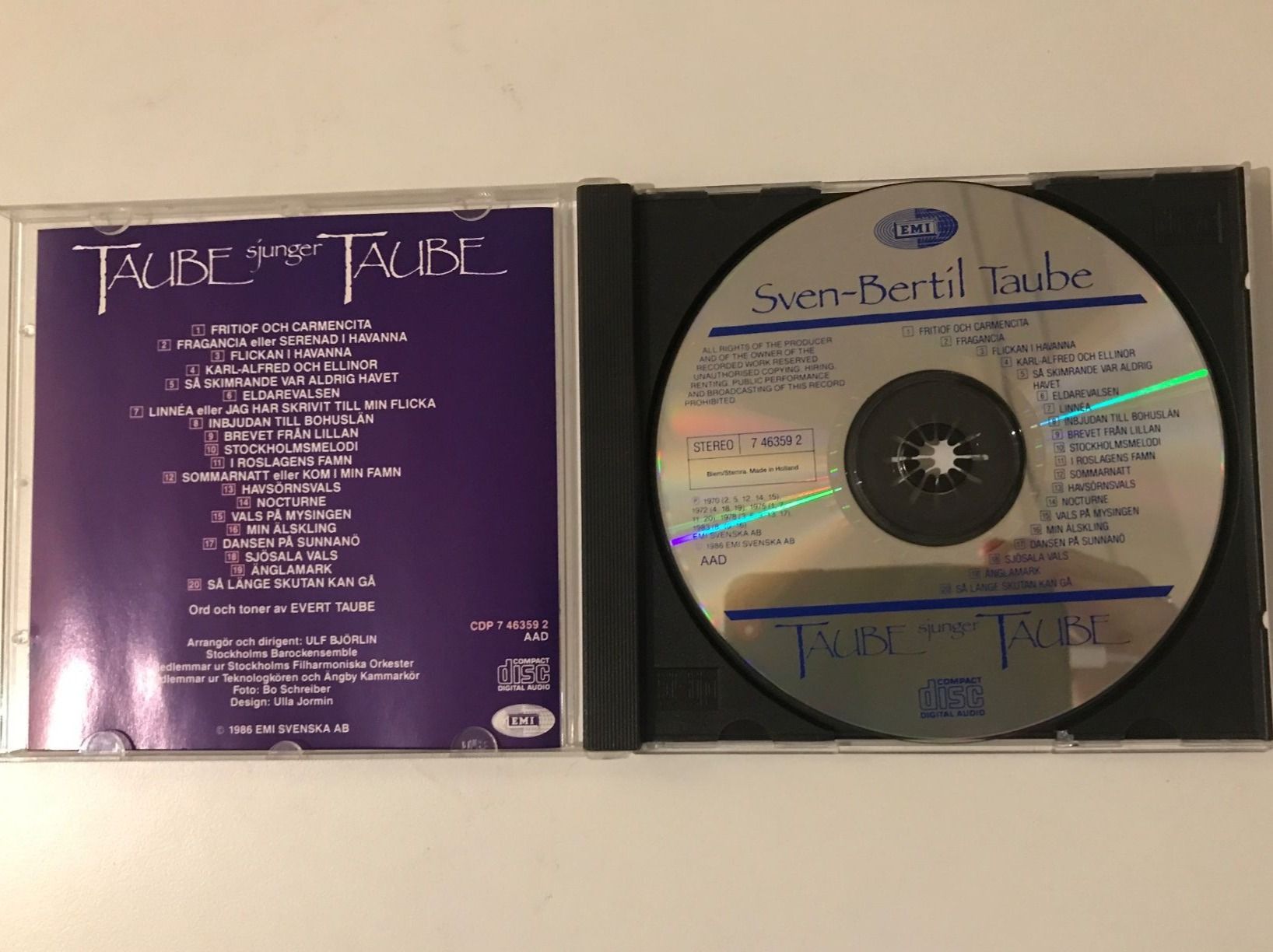 CD: CD- Taube sjunger Taube – Usato da Guntershausen venduto da Gloominati 2