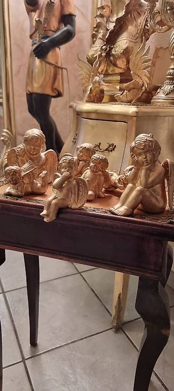 Alle Dekorationen: Goldenes Engel Set, 7 Stück – Gebraucht aus Kaufdorf von Nati-Nati 2