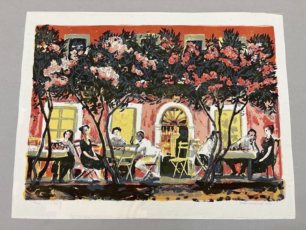 Grafica & Litografie: Bosko Karanovic LITHOGRAPHIE SIGNIERT NUMMERIERT – Usato da Gersau venduto da grafik-kunst