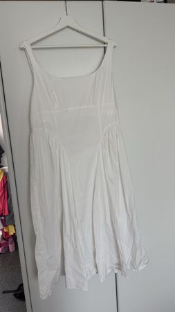 White Summer Dress Size L