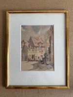 FRANZ SALES MEYER Aquarell MEERSBURG von 1921