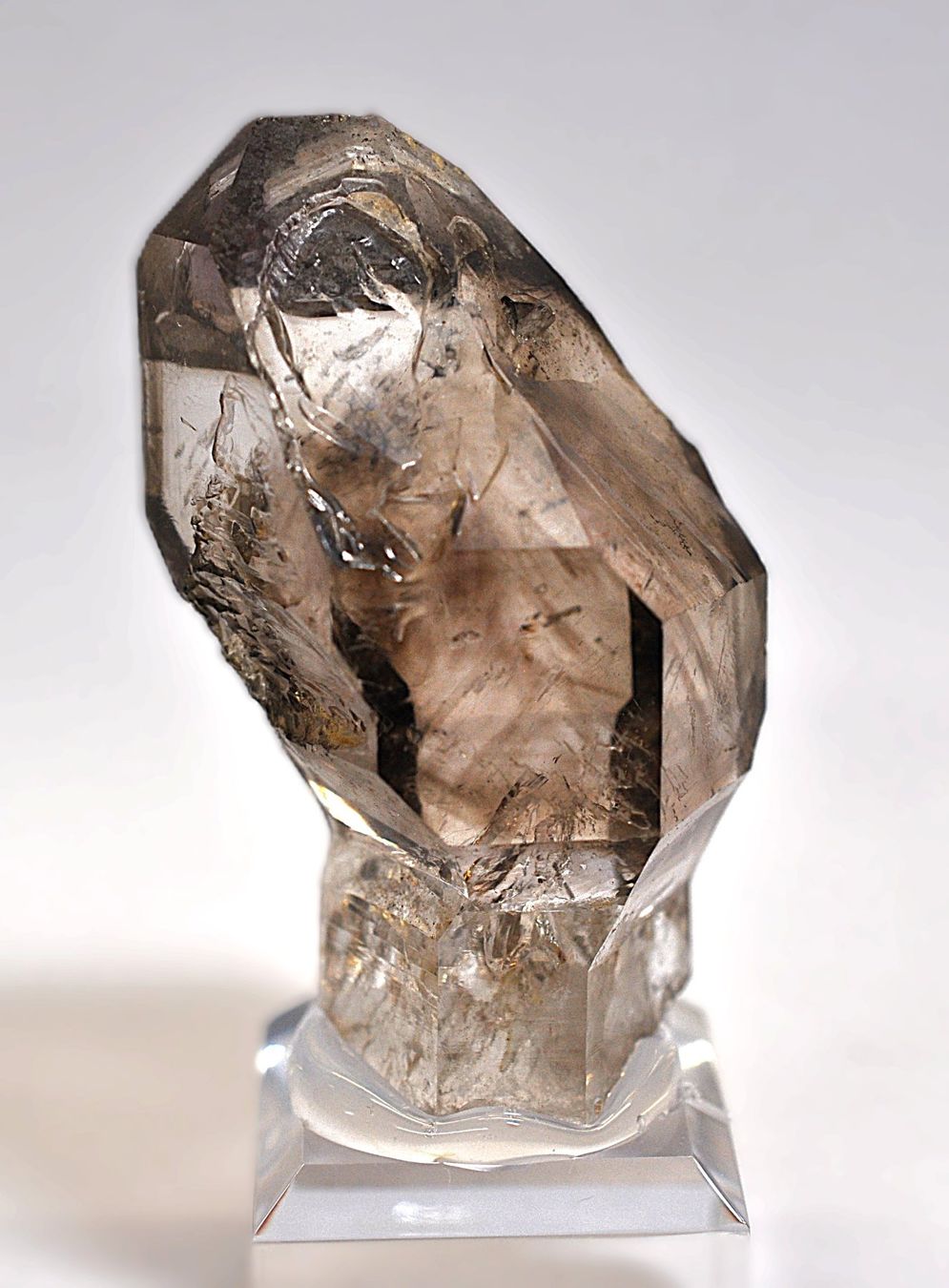 Mineralien & Heilsteine: Zepter – Rauchquarz aus Namibia – Neu (gemäss Beschreibung) aus Grabs von Fadenquarz 4