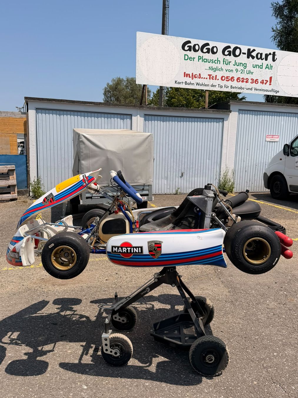 Rotax Go-Kart: Kart DD2 mit Garage Platz in Wohlen!!! – Usato da luzern venduto da Kurtibusbus 2