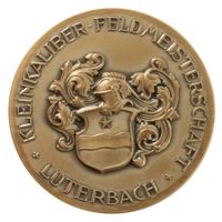 Schützenmedaille SO o. Jahr Solothurn Luterbach Kleinkaliber