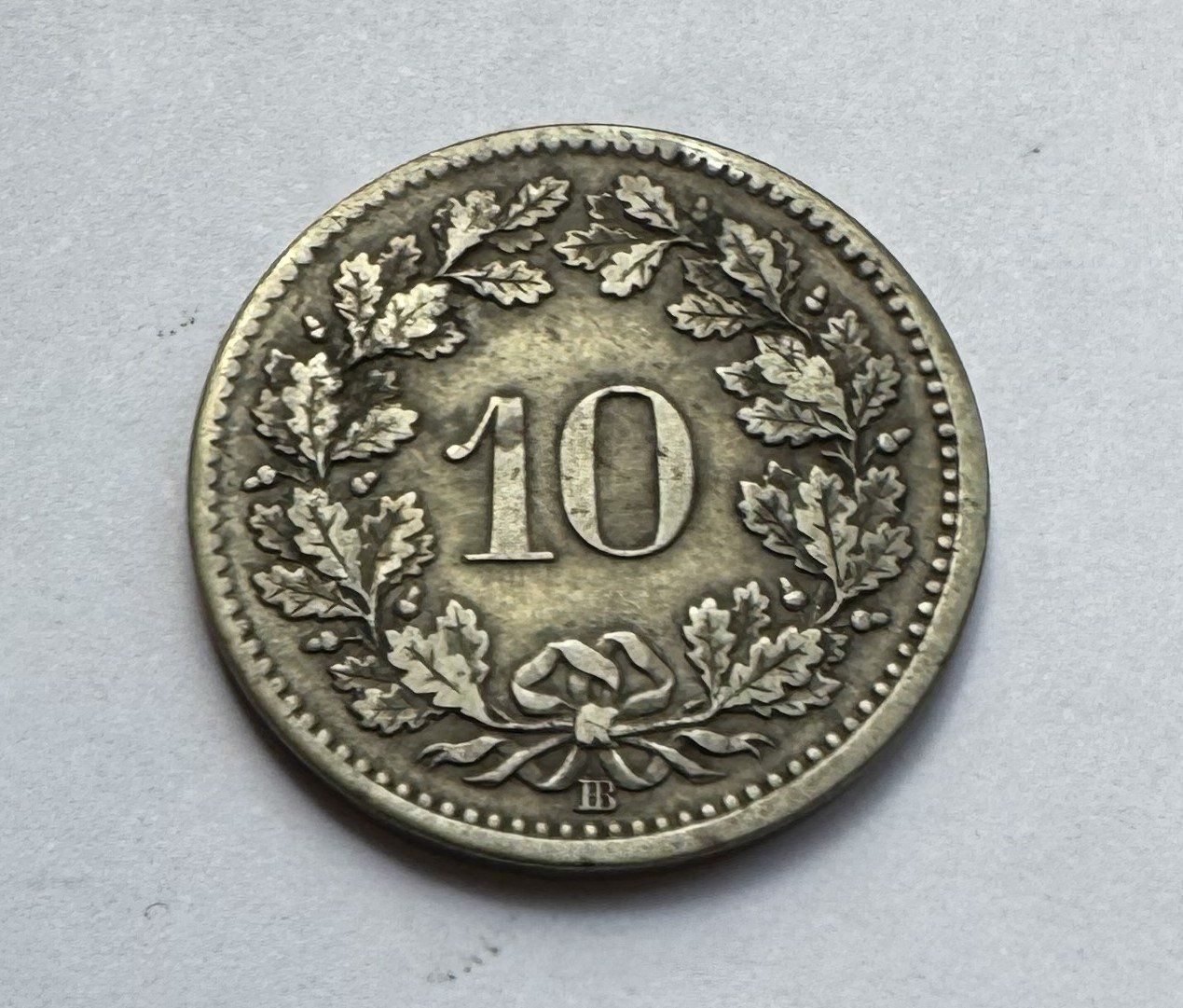 Toutes les monnaies: 1850 10 Rappen ss+ – D'occasion à Kirchberg SG par Zenhad69 1