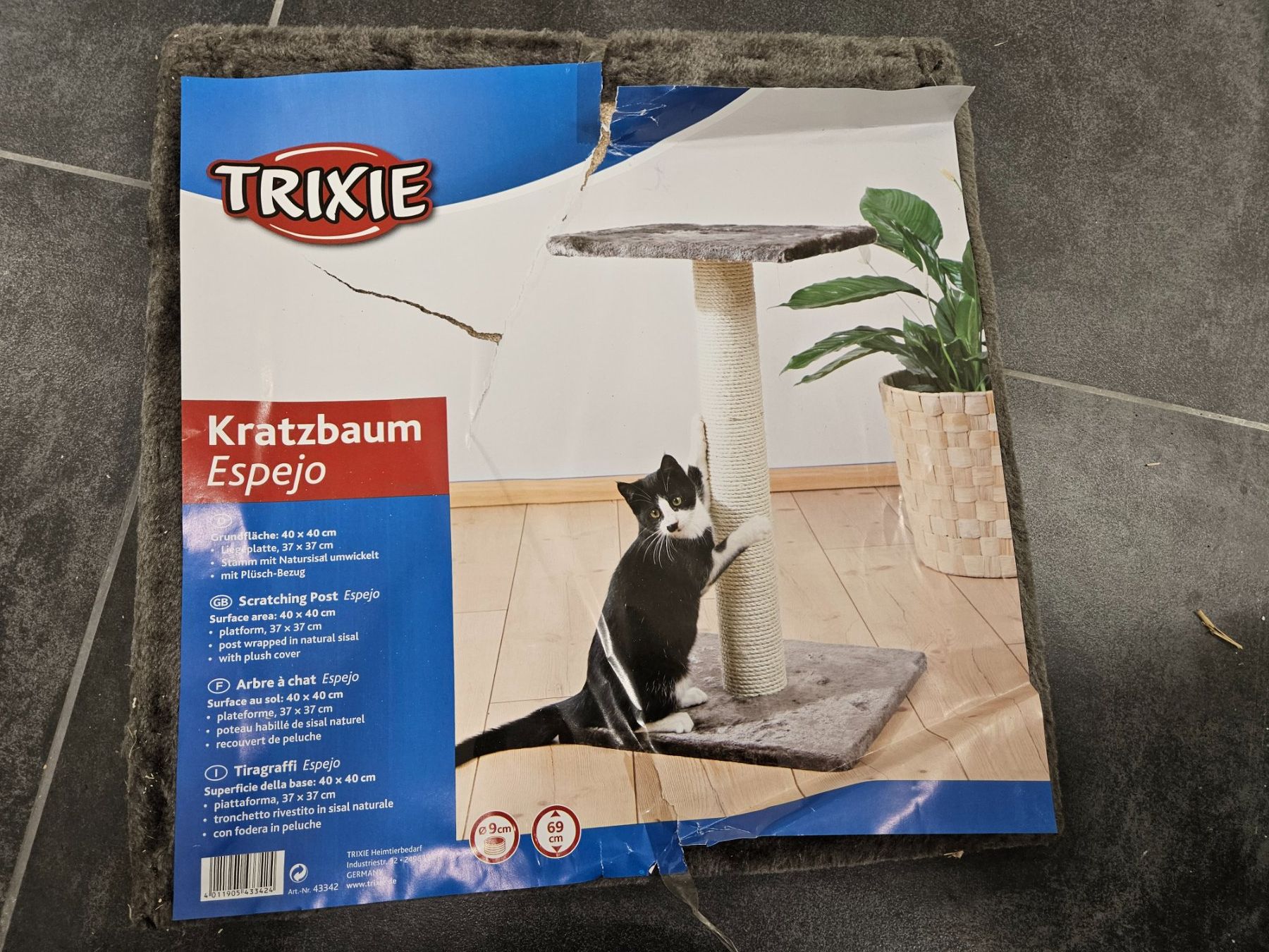 Tiragraffi: Kratzbaum Espejo – Nuovo (secondo la descrizione) da Tegerfelden venduto da huustiershop 1