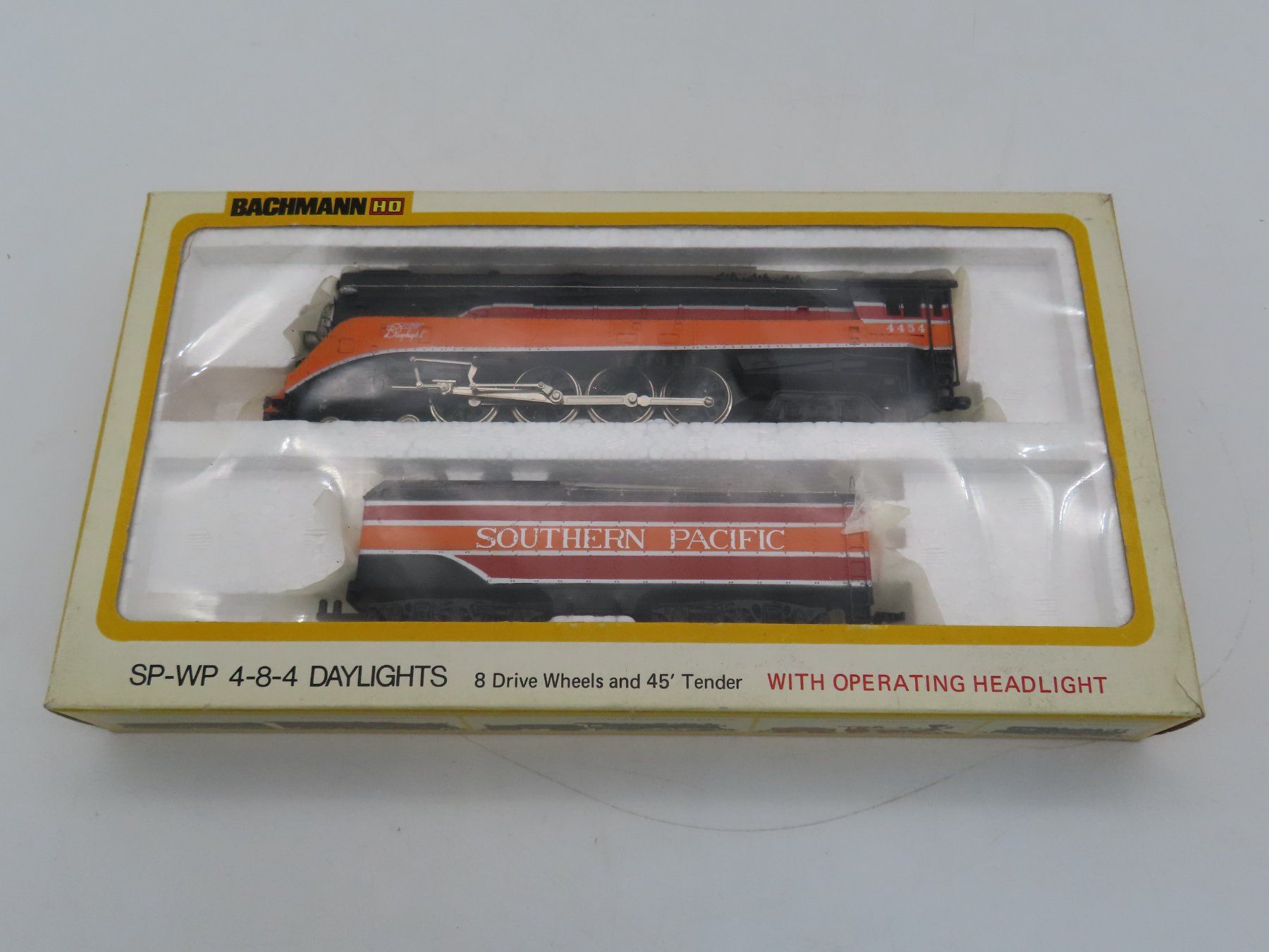 Modellini di ferrovie: Modell-Eisenbahn Bachmann SP-WP 4-8-4 Daylights – Usato da Reinach BL venduto da WBZ-Flohmarkt 5