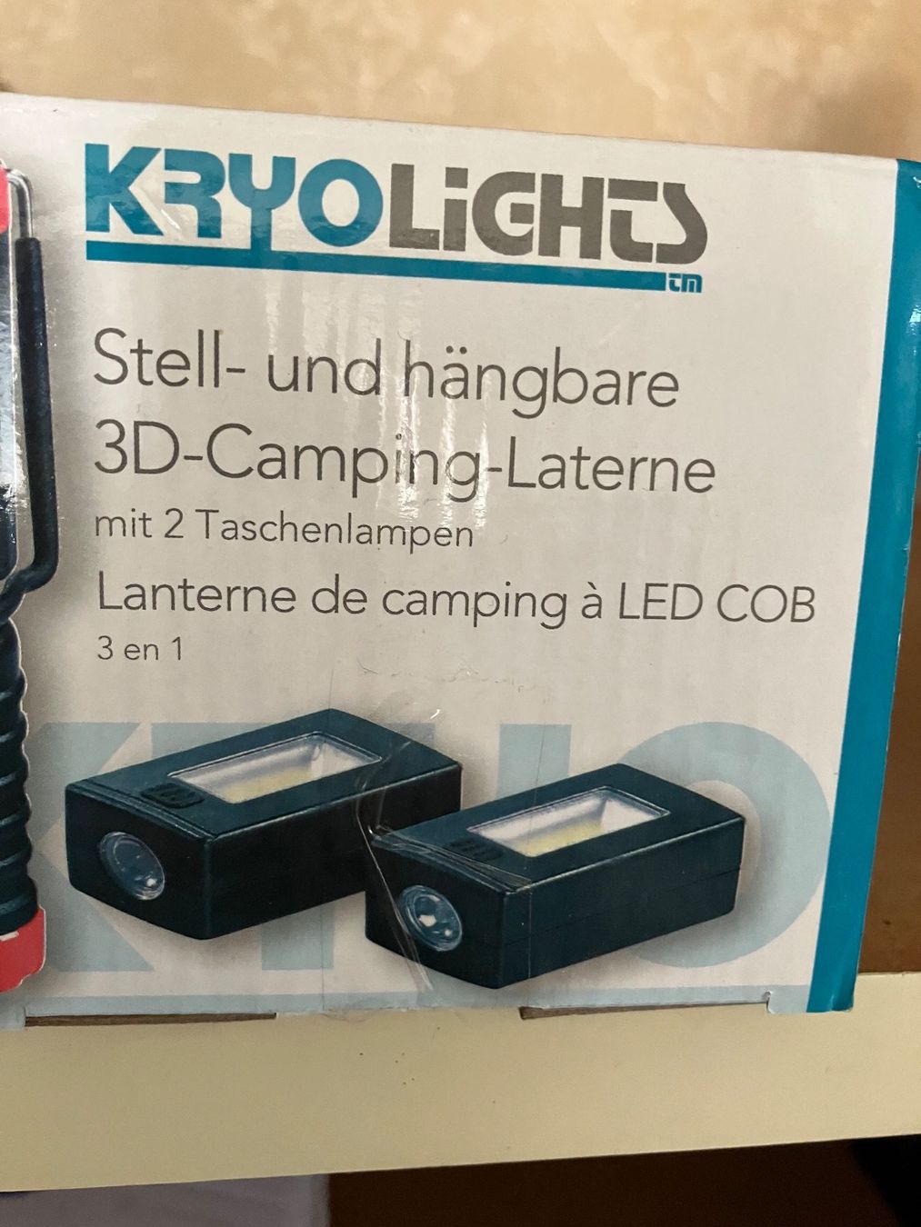 Lampen: Camping-Laterne stell- oder hangbar mit 2 Taschenlampen – Neu und originalverpackt aus Aadorf von heiluz15 4
