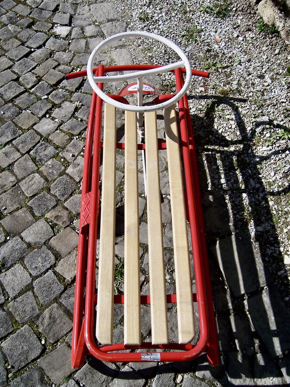Schlitteln: Schlitten SKS RACING Bob mit Steuerung – Gebraucht aus Kerzers von wisaundso 5